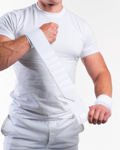 Bandages de boxe rapides personnalisés avec coussinet en gel intégré pour la protection des poignets - Product Image 4