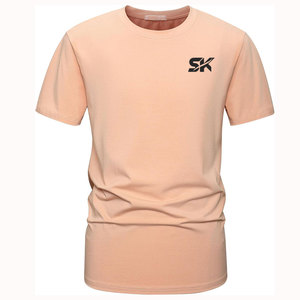 Camiseta Casual Elegante para Hombre, Cómoda, 100% Algodón, Secado Rápido, Transpirable, Manga Corta, Corte Regular, para Uso en Interiores y Exteriores - Product Image 1