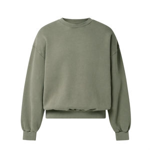Professional Men's Heavyweight Crew Neck French Terry Windproof Breathable <b>Pullover</b> Regular Fit Long Sleeve Winter <b>Jumper</b> Custom - Product Image 1