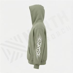 Sudaderas con Capucha de Algodón Suave de 280 g/m², Ligeras, Unisex, Ropa Casual Cómoda, Venta al por Mayor Directa de Fábrica, Color Personalizado - Product Image 3