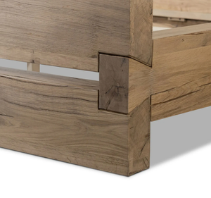 Auberge Du Soleil - Base de Cama Tapizada de Madera de Teca Sólida Moderna, Diseño Minimalista, Tamaño King, Ecológica, Duradera, 3 Años de Garantía - Product Image 5