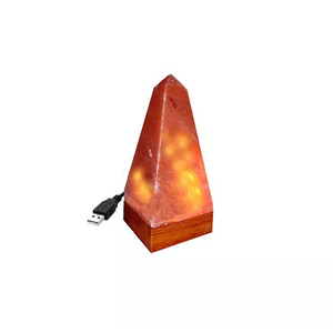 Lámparas de Sal del Himalaya Naturales USB Mini, de Alta Calidad, Compactas, de Cristal, para Iluminación del Hogar y la Oficina, con Personalización de Marca de Fábrica - Product Image 1