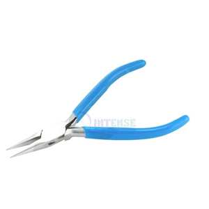 Pince à nez de chaîne professionnelle 120MM outils de fabrication de bijoux en acier inoxydable pour l'emballage de fil de perles bricolage artisanat et vente en gros - Product Image 6