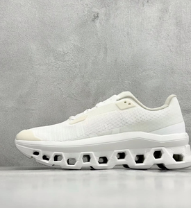 Chaussures de course unisexes en mesh blanc, semelle intermédiaire EVA, légères, pour entraînement fitness - Product Image 2