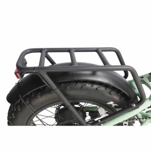Bicicleta Eléctrica Plegable de 20 Pulgadas con Doble Batería de Litio, Motor Trasero de 48V 500W, Neumáticos Anchos para Playa y Larga Distancia, Aleación de Aluminio, 7 Velocidades - Product Image 5