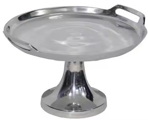 Support à gâteau en métal robuste pour réceptions, présentoir à desserts, support à cupcakes, support de service professionnel - Product Image 2