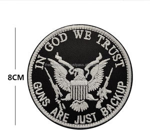 Patchs en PVC de bonne qualité patchs de broderie personnalisés avec logo patchs de broderie en PVC à la mode tissu sergé - Product Image 6