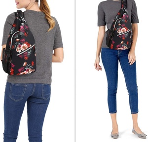 Fully Sublimated Cross Body Backpack for Travel Hiking Daypack Crossbody Shoulder Chest Bags - Product Image 6