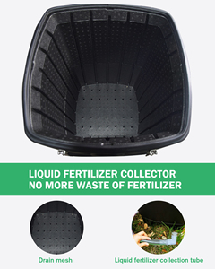 Capacité de 29 Gallons, nouveau Style de bac à Composter thermique extérieur, recyclage de la poubelle avec manivelle Ccompost - Product Image 2