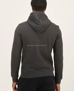 OEM ODM Hommes 100% coton 500gsm sweats à capuche surdimensionnés vierges impression bouffante personnalisée logo grande taille pull unisexe sweat à capuche respirant - Product Image 4