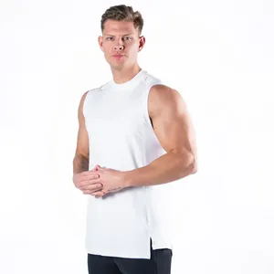 Débardeur de sport respirant en maille perforée pour homme, sans manches, tissu à séchage rapide pour la course, l'entraînement et la salle de sport - Product Image 2