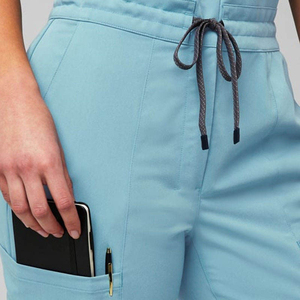 Uniformes Médicos Personalizados al por Mayor para Mujer, Conjuntos de Uniformes de Enfermería de Poliéster y Algodón, Conjuntos de Uniformes Médicos Tipo Jogger - Product Image 2