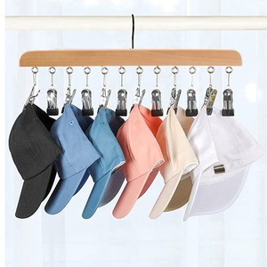 Colgador de calcetines de ropa con logotipo de tela de madera para exhibición - Product Image 6