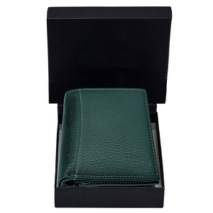 High Quality Genuine Leather Unisex <b>Long</b> <b>Wallet</b> Zipper Breathable/Comfortable Customized Color Polyester Lining Eco-Friendly - Product Image 2