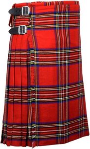 TRE Model TRE Kilt écossais Royal Stewart en laine acrylique 5 yards 13oz pour hommes |   Accessoire musical - Product Image 3