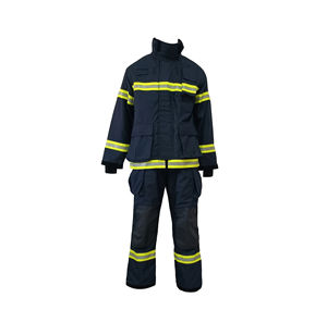 Uniforme professionnel de lutte contre les incendies, vêtements de sauvetage pour pompiers, vêtements en Aramid et Nomex, uniformes de pompiers - Product Image 3