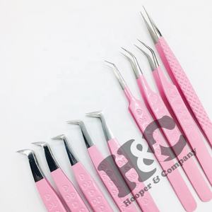 Nouvelles pinces à cils en forme de cœur, logo de marque privée, design personnalisé durable, pinces à cils en vison de bonne qualité - Product Image 3