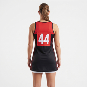 Camiseta Deportiva de Netball para Mujer, Jersey Personalizado Sublimado para Netball, Jersey de Netball con Cuello Redondo para Mujer - Product Image 2