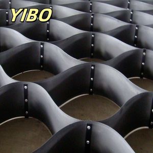 Géocell en HDPE à surface lisse, finition texturée, géocell en plastique utilisé dans la construction routière - Product Image 2