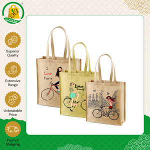 Bolsas de Yute con Asa y Correa para el Hombro, con Diseño Moderno y Estampado a la Moda, de Alta Calidad y Bajo Precio de Mercado, para Viajes y Uso Diario - Product Image 3