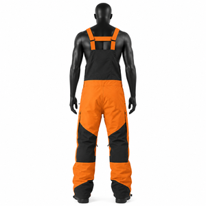 Professional <b>Waterproof</b> Winter Ski Bib Mens Womens Snowboarding Pants Insulated Windproof Outdoor Snow <b>Overalls</b> Skiing Wear Gear - Product Image 3
