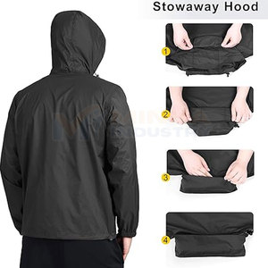 Chaqueta Impermeable para Hombre a Bajo Precio, Ropa de Calle, Chaquetas Impermeables para Hombre de Alta Calidad Hechas en Pakistán - Product Image 5