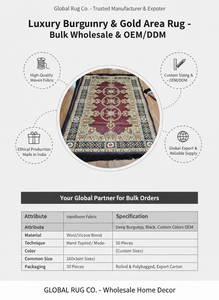 Tapis tissé à motif médaillon traditionnel avec franges, tapis de sol doux pour salon, chambre à coucher, usage intérieur, tapis décoratif - Product Image 6