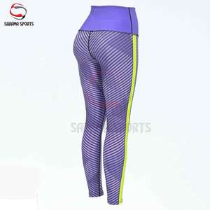 Fabricante Mayorista de Ropa Deportiva Transpirable Personalizada, Leggings de Cintura Alta para Mujer, Pantalones de Yoga para Gimnasio - Product Image 5