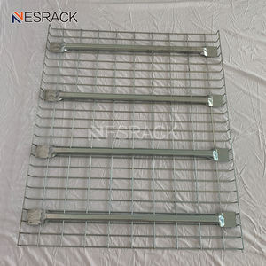 ชั้นวางสินค้าแบบกำหนดเองสำหรับคลังสินค้า รับน้ำหนักได้ 1000 กก. พร้อมการป้องกันการกัดกร่อนด้วยตะแกรงเหล็กสำหรับวางพาเลท - Product Image 3