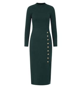 Robe polo boutonnée pour femme - Look sportif traditionnel - Bordure contrastée personnalisée - Vêtements d'été pour femmes - Product Image 4