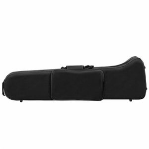 Trombone Tenore Jazz in Si Bemolle per Principianti, Laccato Oro, con Custodia a Zaino, Kit di Pulizia e Guanti - Realizzato in Ottone, Rame e Nichel - Product Image 4