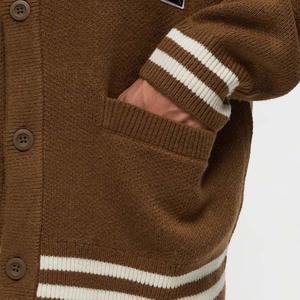 Women Knitted <b>Cardigan</b> V-Neck <b>Long</b> Sleeve Letter C Applique Casual Style Autumn Wear Knitwear Women's <b>Cardigans</b> All Size Adults - Product Image 4