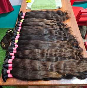 ผมอินเดียแท้แบบดิบ ไม่ผ่านกระบวนการใดๆ สำหรับต่อผมและถักเปีย ให้ผมยาวนานเป็นธรรมชาติ พร้อมการเคลื่อนไหวที่ราบรื่นเป็นธรรมชาติ - Product Image 3