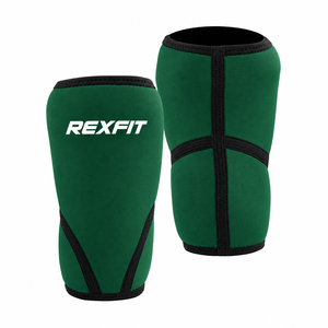 Custom Logo Fitness <b>Knee</b> <b>Compression</b> Sleeve for Men Women Weightlifting Training Wholesale Sports Supplier - Product Image 1