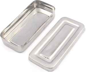 Tray <b>Box</b> Stainless Steel Veterinary Needle <b>Box</b> <b>Metal</b> Moxibustion <b>Box</b> Breeding Apparatus Livestock <b>Tools</b> Farm Equipment - Product Image 1