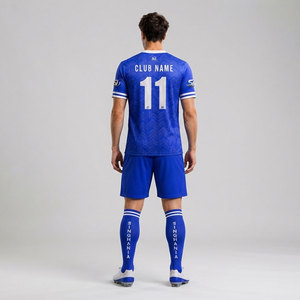 Tenue de football sur mesure, nom d'équipe personnalisé, tenue de football légère et performante, vêtements de sport - Product Image 3