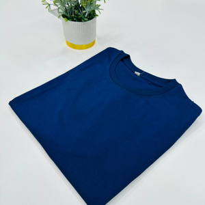 Premium & High quality solid blue summer <b>T</b> <b>Shirt</b> for men with round <b>Collar</b> Men's Smart Casual 100% Cotton <b>t</b> <b>shirt</b> short sleeve - Product Image 2