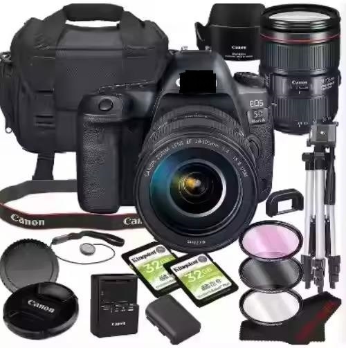 Free Shipping New 5D IV 30.4 MP Full Frame DSLR Camera + EF 24-105mm F/4L IS II USM Lens