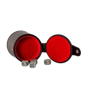 100% Genuine Leather Handmade Molded Classic <b>Dice</b> Cups Custom Logo Embossed New Factory Design for Use - Product Image 3