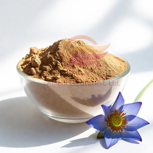 Extracto Puro de Flor de Loto Azul en Polvo 50:1 100:1 200:1, Extracto Herbal Natural, Extracción Líquido-Sólido, Grado Alimenticio, Envase de Vidrio - Product Image 3