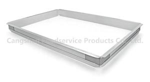 HERNY FOODSERVICE Utensilios de Cocina Nuevos para el Hogar, Moldes Extensibles para Pasteles de Aluminio Ecológico, Modelo BPE-1/BPE-12/BPE-14 - Product Image 2