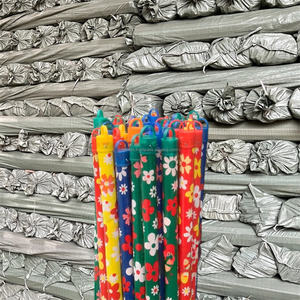 Palos de fregona de madera de PVC recubiertos de hilo italiano con flores de colores, venta al por mayor, manijas de escoba vietnamitas, escobas recogedoras - Product Image 5