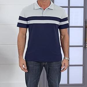 Diseña tu propia marca de polos personalizados al por mayor, polos de manga corta para hombre, polos de golf de poliéster para hombre, subidos por Dress Sports - Product Image 5