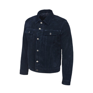 Men'sTop Quality Premium Leather Trucker <b>Jacket</b> <b>Suede</b> Leather Premium Soft Touch Fully Lined Black <b>Suede</b> Jeans Style <b>Jacket</b> - Product Image 4