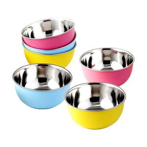 Juego de 4 tazones de latón con estampado de flores doradas de 250 ml - Product Image 5