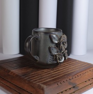 Tasse à café en céramique minimaliste japonaise, tasse artisanale moderne, vaisselle unique, cadeau pour maman, collègue, cadeau pour la maison ou le bureau - Product Image 6
