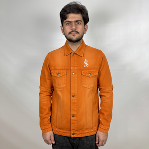 Chaqueta Vaquera de Moda 100% Algodón, Estilo Urbano para Invierno, con Diseño de Logotipo Personalizado, para Hombre - Product Image 1