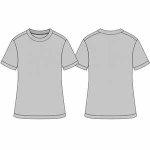 เสื้อยืดสตรีทแวร์ทรงใหญ่สำหรับผู้ชาย ผ้าฝ้าย 100% ทรงบ็อกซี่  เสื้อยืดเรียบคุณภาพสูง  แบบย้อมสีเอซิดฟอกสีซีดสไตล์วินเทจ - Product Image 2