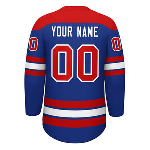 Jersey de Hockey sobre Hielo Personalizado para Hombre, con Letras Bordadas y Diseño Personalizado, Mangas Largas - Product Image 6