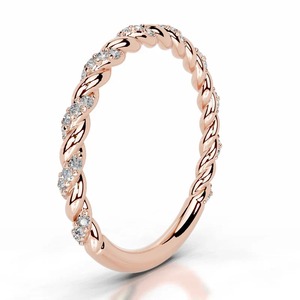 Anillo de Boda con Diamante Cultivado en Laboratorio Zenvoria, Certificado IGI - Product Image 1